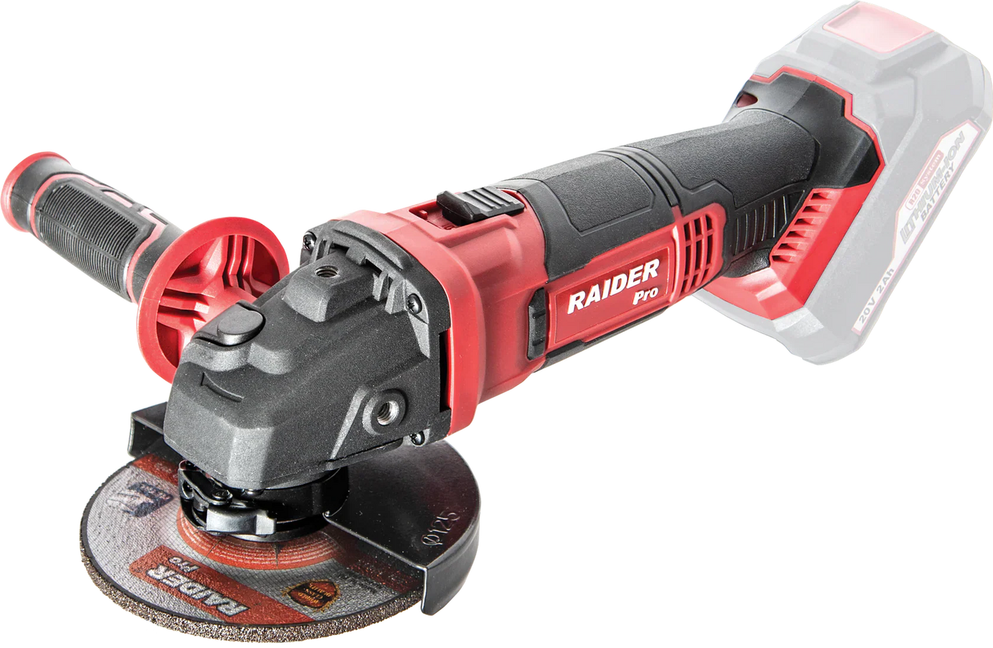 Raider R20 Polizor unghiular Ø125mm 20V SOLO RDP-SAG20