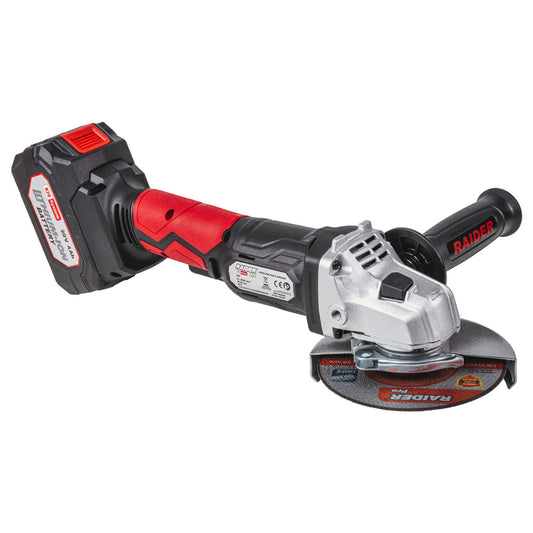 Raider R20 Polizor unghiular Ø125mm 20V 4Ah RDP-KBAG20 - 221.ro