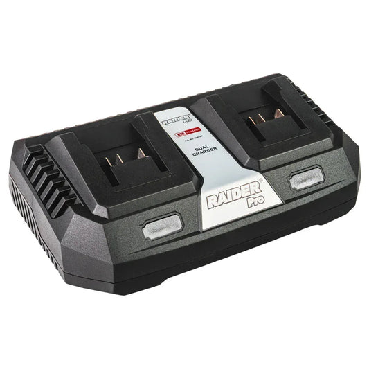 Raider R20 Incarcator dual 2x3Ah pentru acumulator 20V - 221.ro