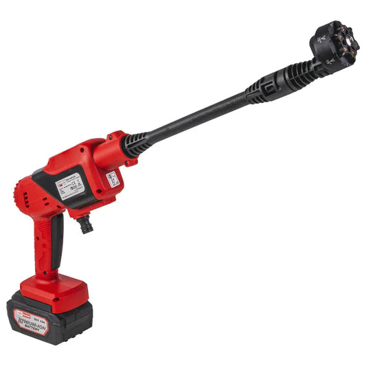 Raider R20 Aparat spalat cu presiune 20V 25 de bari 4Ah 6 duze RDP-CHPC20