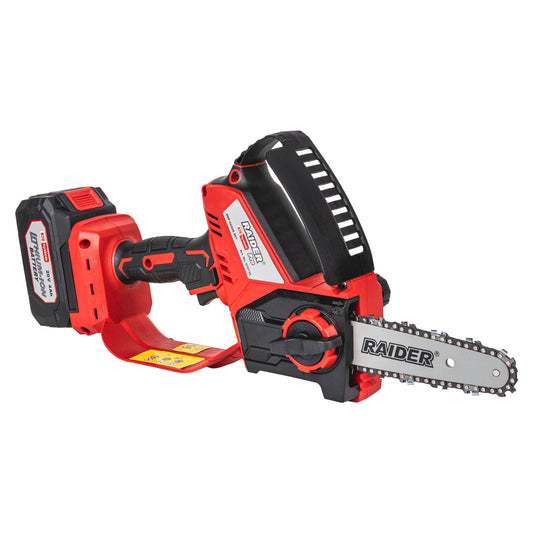 Raider R20 Fierastrau de gradina cu lant si lama 20V 150mm 4Ah RDP-CCS20