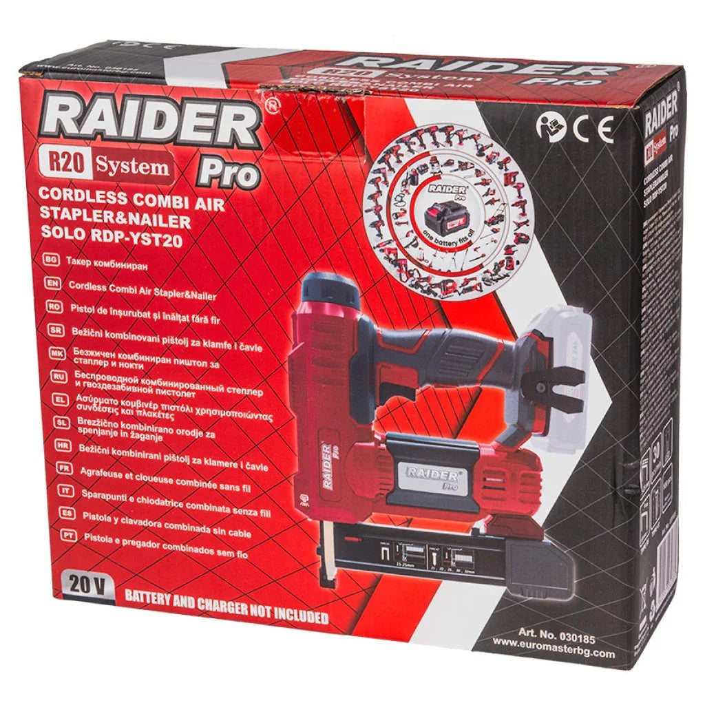 R20 Capsator electric 20V 15-25/32mm LI-ION SOLO RDP-YST20Raider
