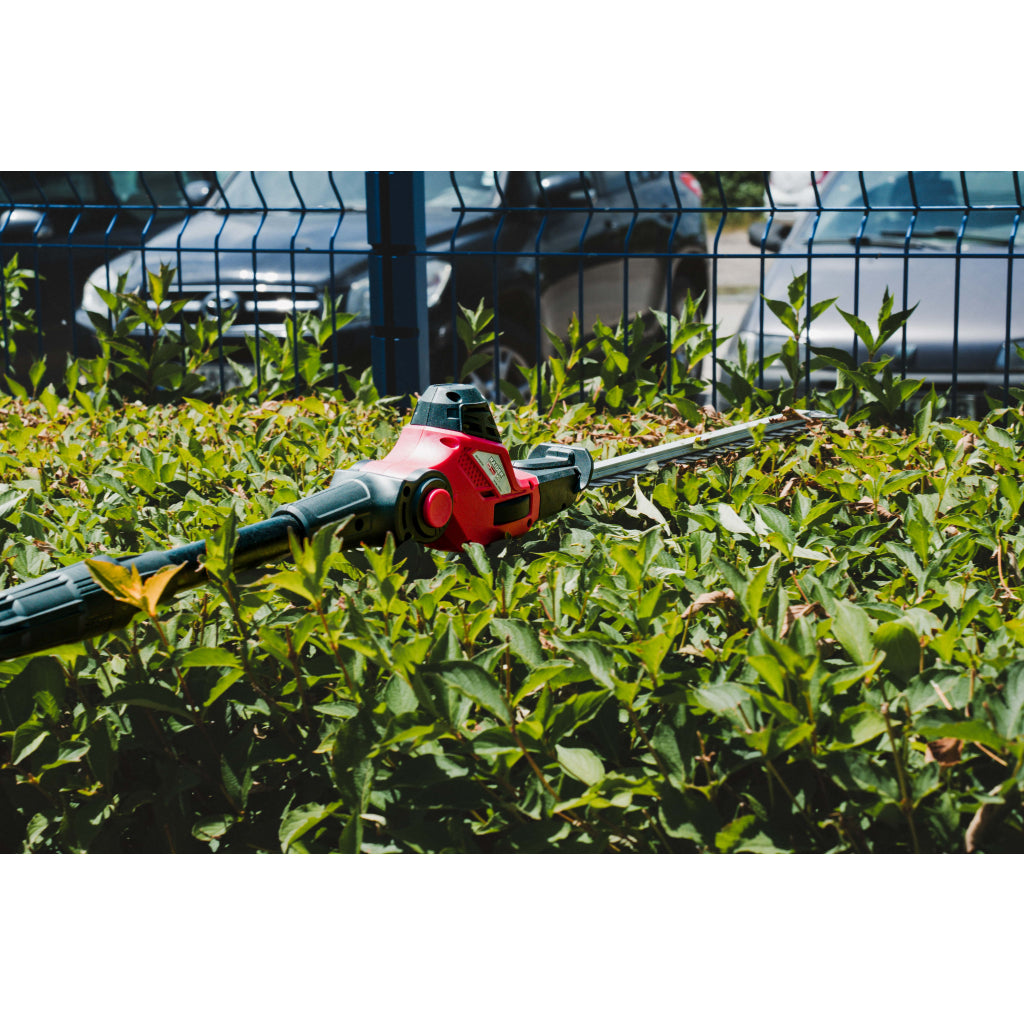 Raider R20 Fierastrau telescopic cu lant si capat gard viu 2 in 1 20V 200mm 2Ah RDP-PSHT20