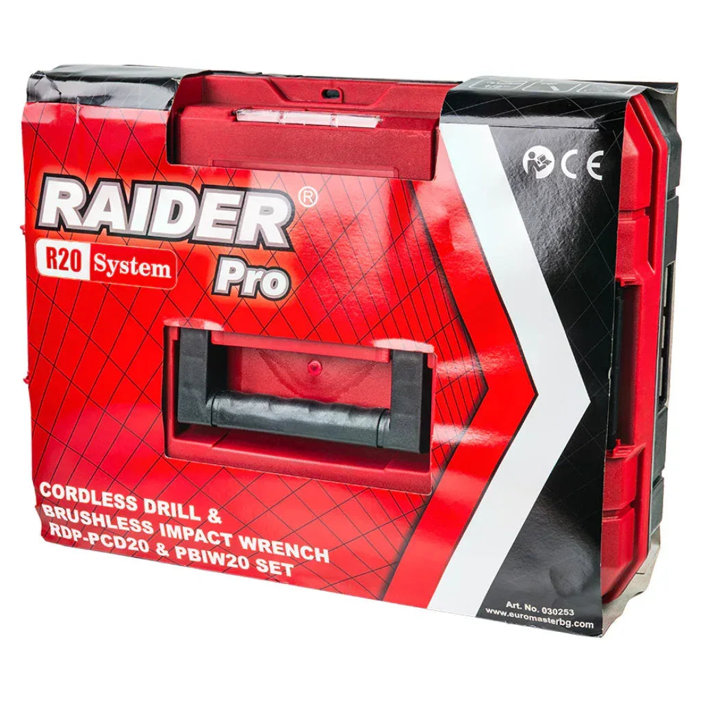 Raider R20 trusa bormasina si masina insurubat cu impact 1/2" 320Nm 2x2Ah RDP-PCDIW20 - 221.ro