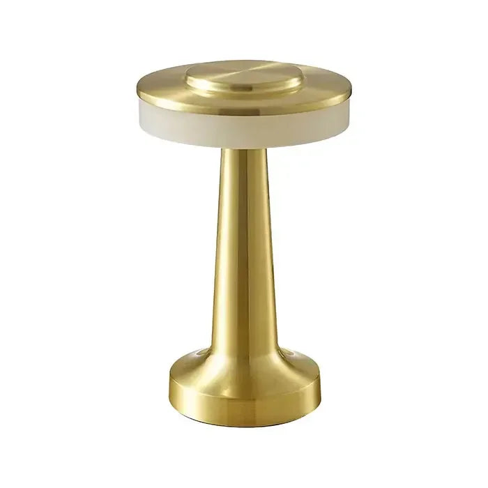 Lampa pentru birou, 2W, incarcare USB, PRONTO 3CCT, gold, HOROZ / 050-002-0001_1 - 221.ro