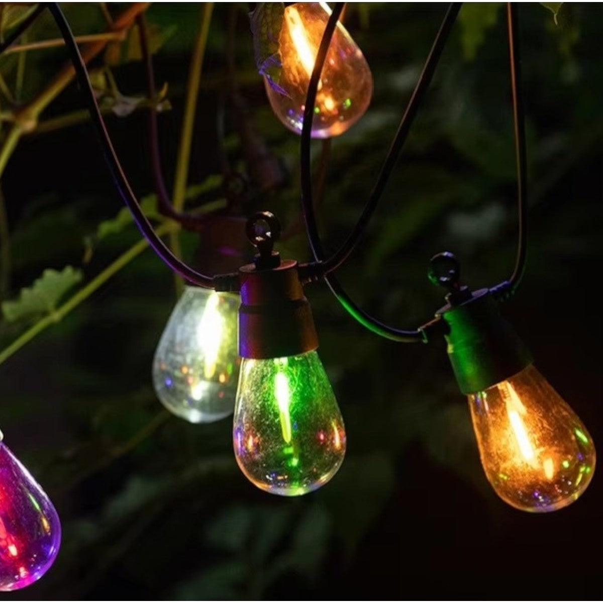 Ghirlanda luminoasa, decorativa, interconectabila, Naimeed D6082, 5m, 10 Becuri LED, Lumina Multicolor