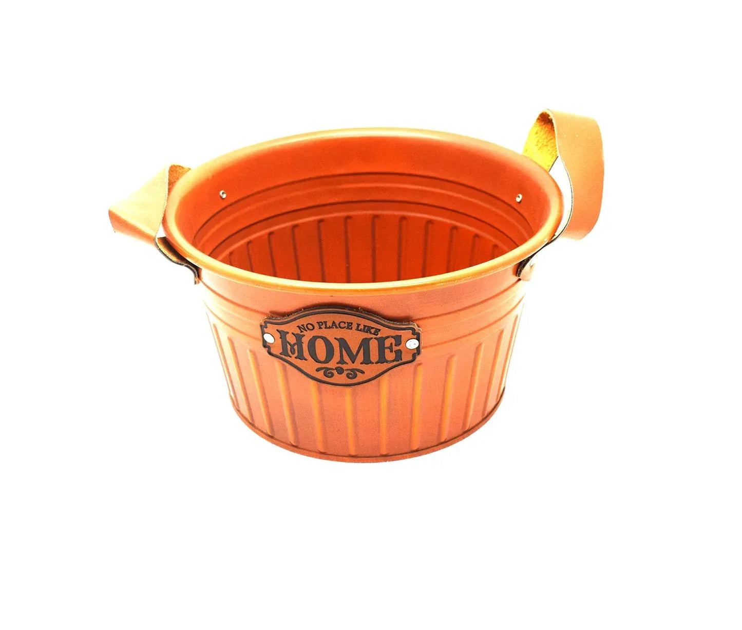 Vas decor din metal, maro, D2605 - 221.ro
