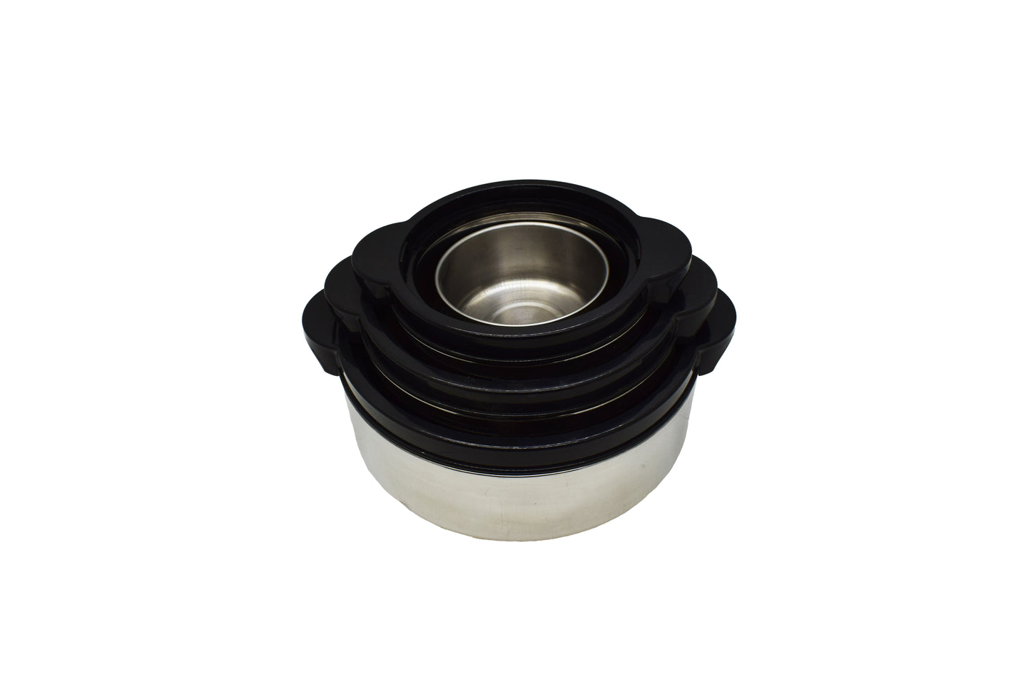 Set 3+1 Caserole termoizolante D3148, culoare Negru