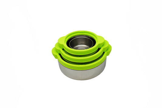 Set 3+1 Caserole termoizolante D3148, Culoare Verde - 221.ro