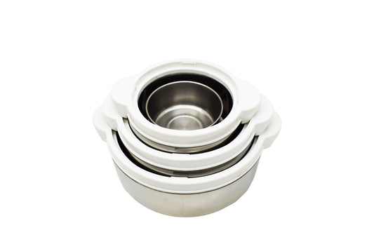 Set 3+1 Caserole termoizolante D3148, Culoare Alb