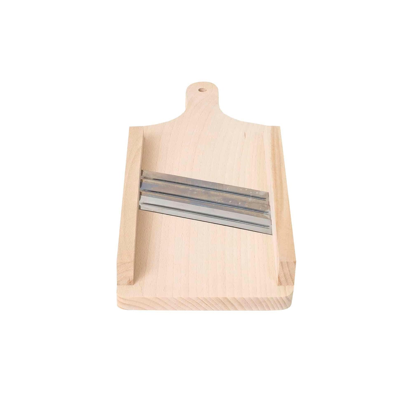 Razatoare pentru varza, cu 3 cutite, lemn fag, 42.5x15.5x3.5 cm / 1458 - 221.ro