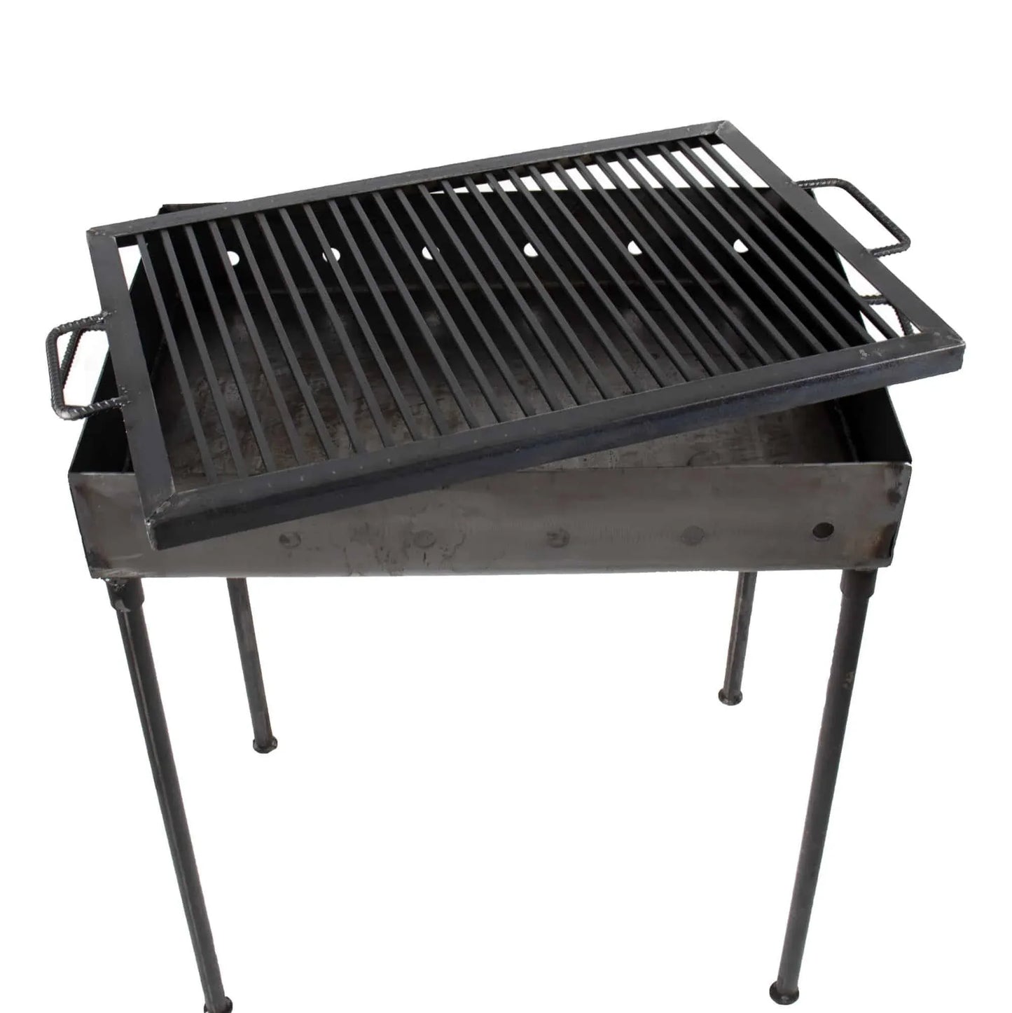 Gratar metalic pe carbuni 60x40 cm / 5209 - 221.ro