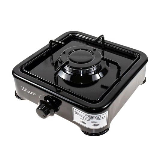 Aragaz 1 ochi, alimentare la butelie, culoare: negru / ZLN 0018_2