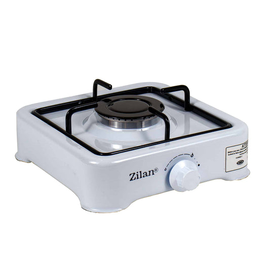 Aragaz 1 ochi, alimentare la butelie, culoare: alb / ZLN 0018_1