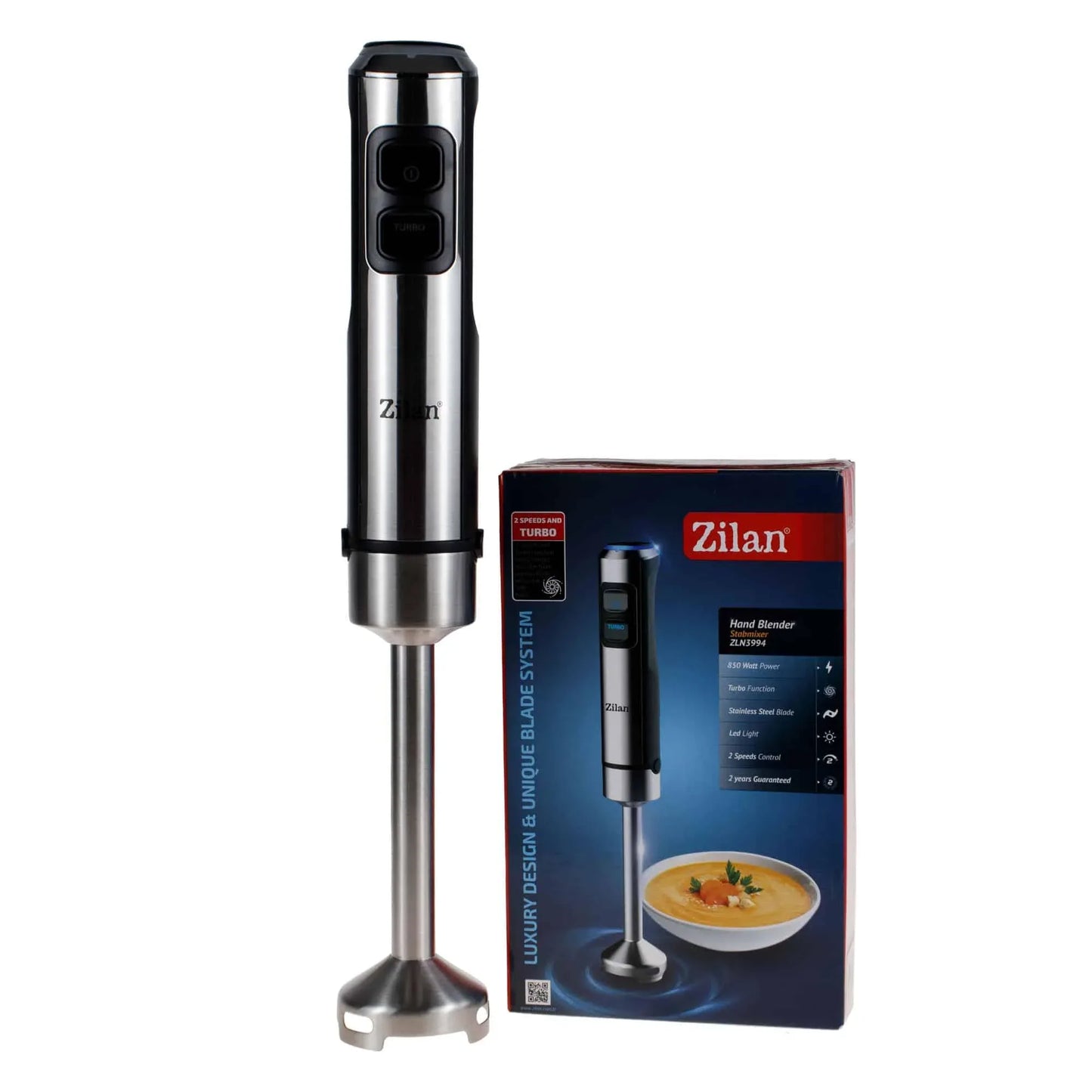 Mixer vertical din inox, putere 850W, 15000rpm / ZLN 3994 - 221.ro
