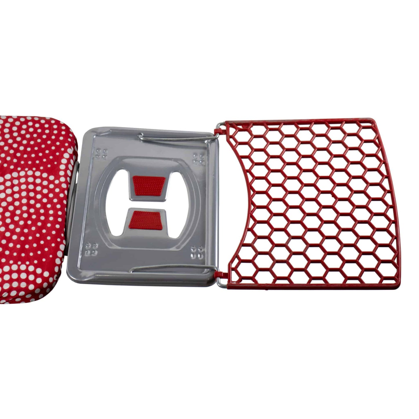 Masa de calcat cu cadru metalic si priza, argento / ZLN 3499