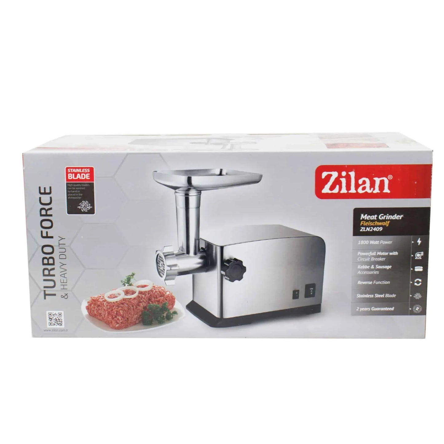 Masina de tocat electrica, putere 1800W / ZLN 2409 - 221.ro