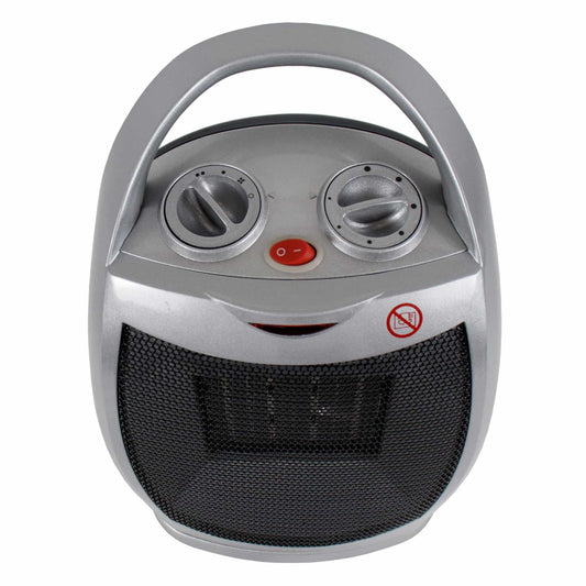 Aeroterma Ceramica, Putere 1500W, 2 trepte de reglare temperatura+aer rece, Termostat reglabil, Sistem siguranta impotriva rasturnarii / ZLN 6188 - 221.ro