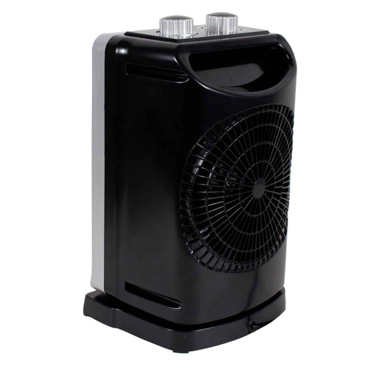 Aeroterma Ceramica, Putere 2000W, 2 trepte de reglare, Termostat reglabil, Functie oscilatie, Sistem siguranta impotriva rasturnarii si supraincalzirii / ZLN 3215