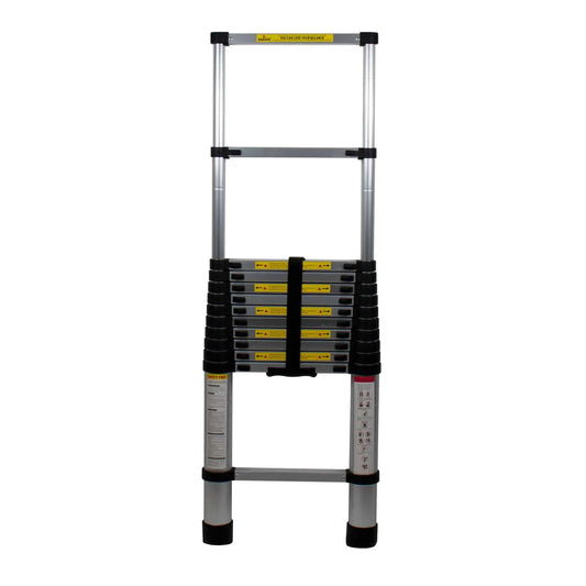 Scara telescopica de aluminiu, 1 tronson, 13 trepte, 3.8 m lungime / ZLN 3186 - 221.ro