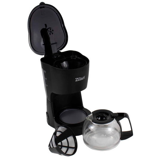 Cafetiera flitru ZIlan, 600W, Negru / ZLN 7887