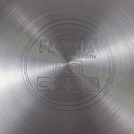 Cratita inox cu capac, diametru 25cm, capacitate 3L / ZLN 4106