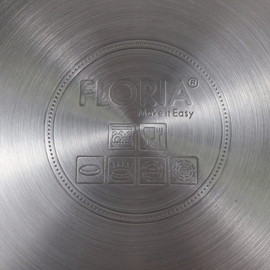 Cratita inox cu capac, diametru 25cm, capacitate 3L / ZLN 4106 - 221.ro