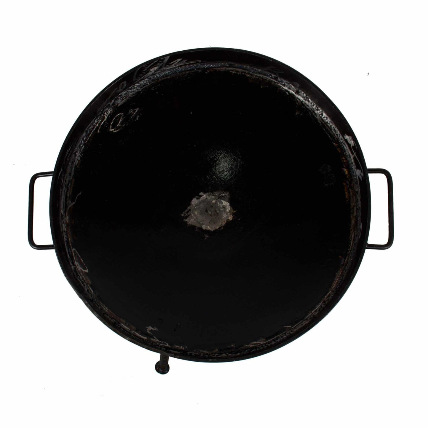 Gratar disc din otel, picioare detasabile, diametru 51 centimetri, cu margine de 5 cm EXT 5718 - 221.ro