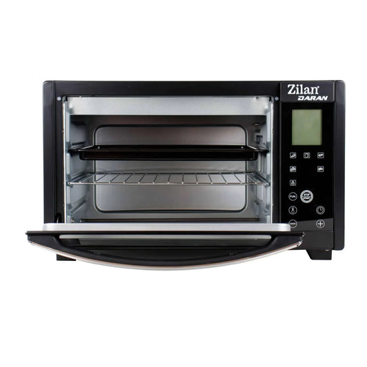 Cuptor electric, capacitate 28 litri, putere 1600W, timer cu avertizare sonora, gratar, tava dreptunghiulara / ZLN 3734 - 221.ro