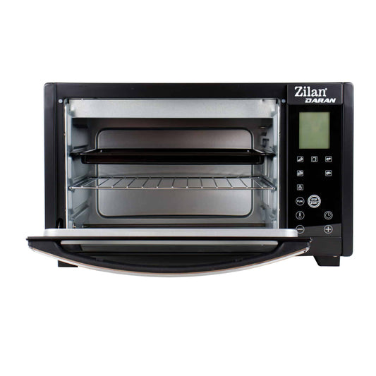 Cuptor electric, capacitate 28 litri, putere 1600W, timer cu avertizare sonora, gratar, tava dreptunghiulara / ZLN 3734