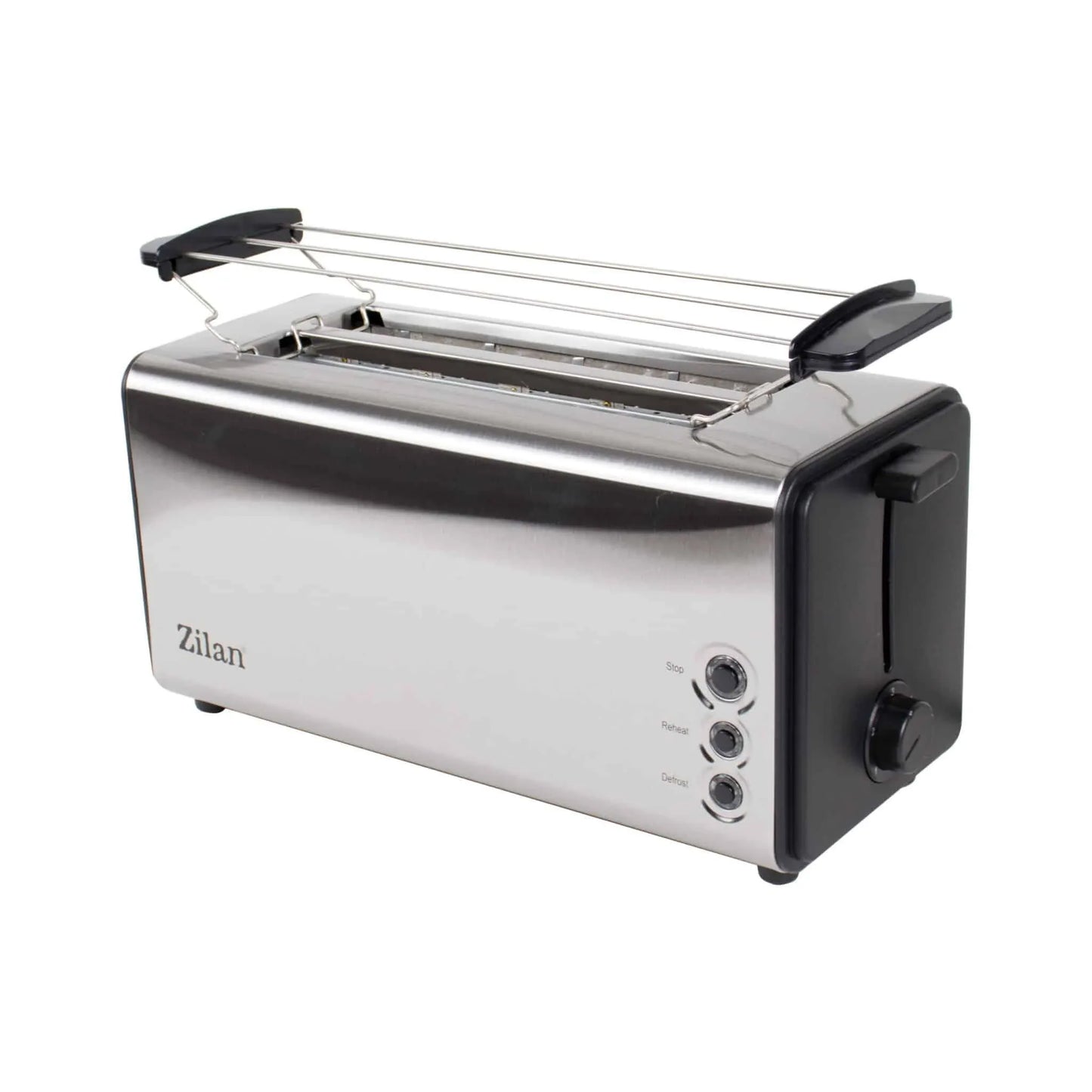 Prajitor de paine cu functie dezghetare, long slot, 4 felii, 1300 w, inox / ZLN 2720 - 221.ro