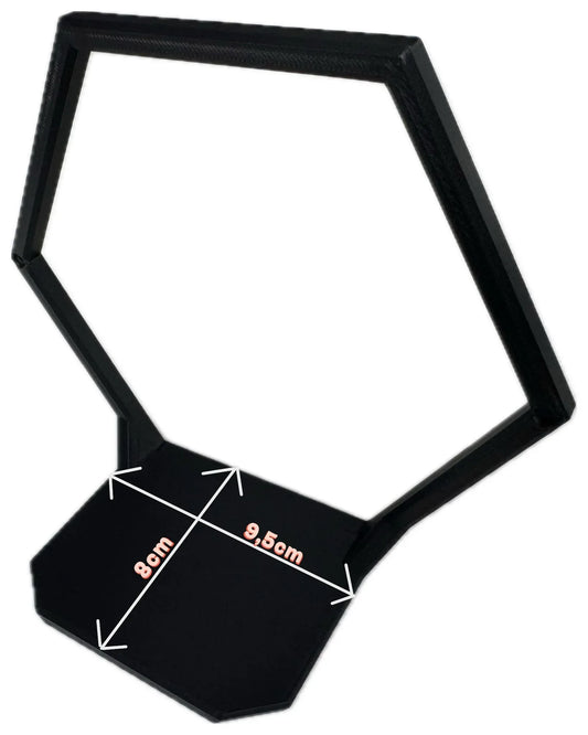 Raft Perete, PLA Negru, 17x8x15 cm - 221.ro