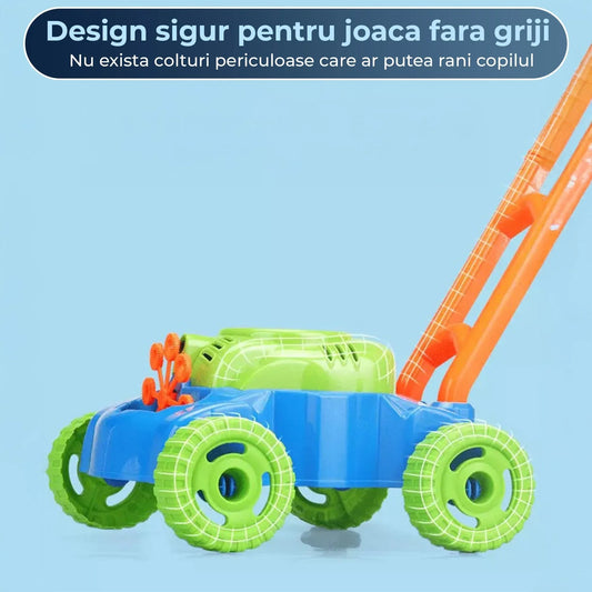 Masina de Tuns Gazon cu Baloane pentru Copii, Multicolor