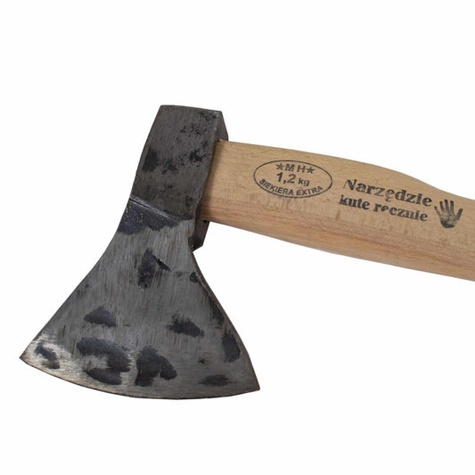 Topor forjat cu coada din lemn , greutate 1.2 kg / 4965 - 221.ro