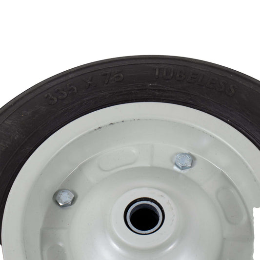 Roata roaba masiva, cu rulment, marime 335 x 75 mm ZLN 4115