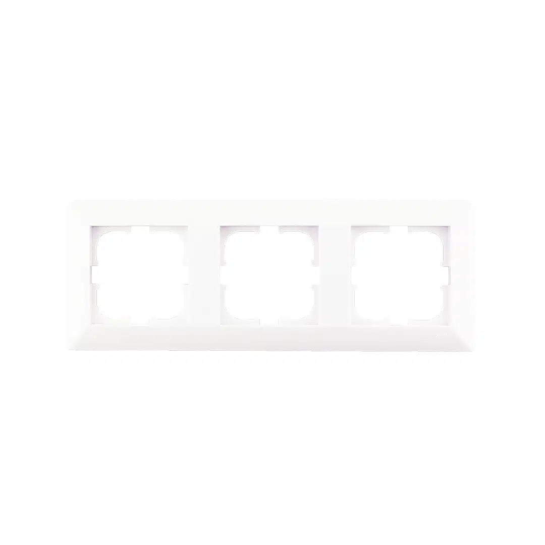 Rama pentru priza tripla ODAK EXEN, alb / 210-010000-103
