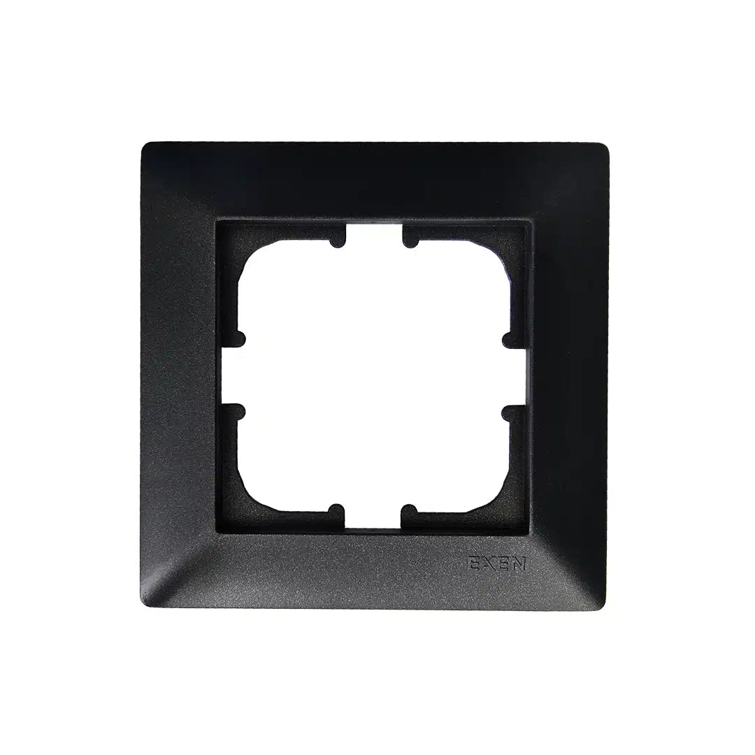 Rama pentru priza ODAK EXEN, negru / 210-140000-001
