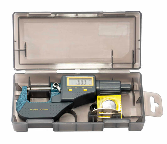 Micrometru digital cu diviziune 0.001, capacitate 0-25mm / ZTS 5472 - 221.ro