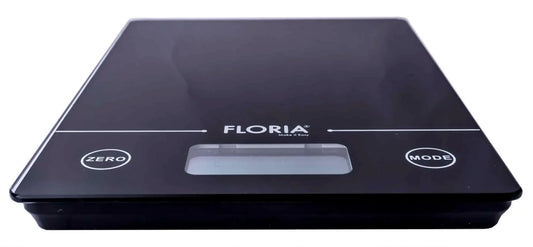 Cantar bucatarie digital, din sticla, 5kg, negru / ZLN1686 - 221.ro
