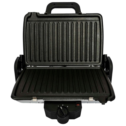 Gratar electric, putere 1600 W, termostat reglabil, placi antiaderente / Zilan ZLN 4021 - 221.ro