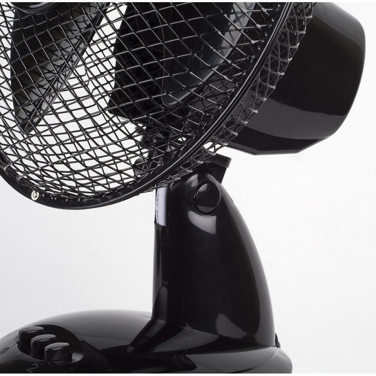 Ventilator de birou Floria, Diametru 26 cm, Putere 25 W, 2 viteze, Functie oscilare / ZLN 1211 - 221.ro