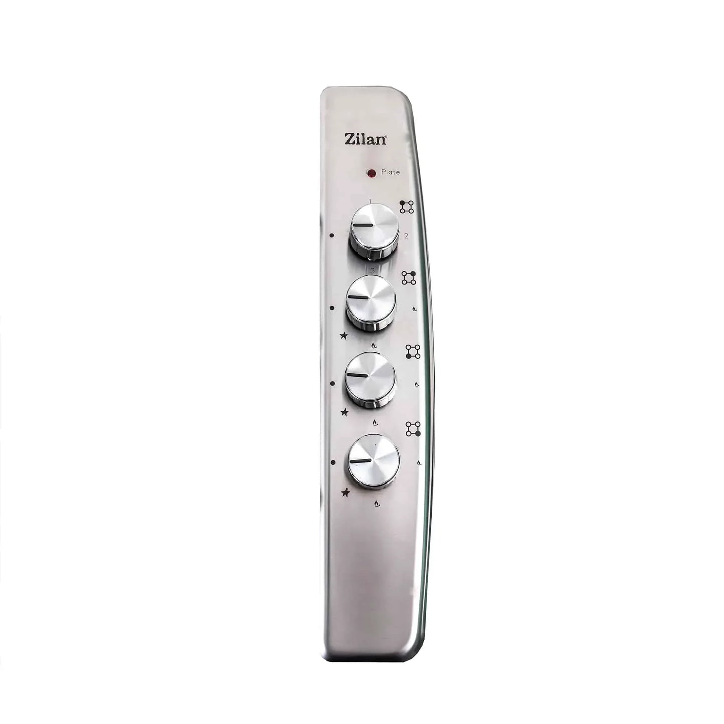 Plita incorporabila, din inox, GPL/GN, 3arzatoare +1 electric de 1000w, aprindere electrica / ZLN 1918 - 221.ro