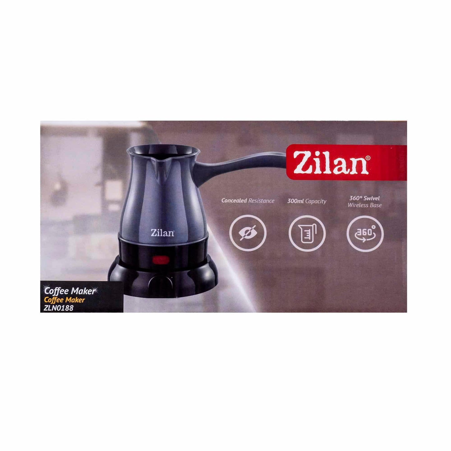 Ibric electric, putere 600W, capacitate 300ml / ZLN 0188 - 221.ro