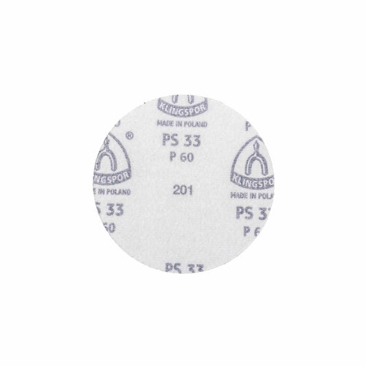 Disc autofixare Klingspor PS 33 CK, P60, 125mm / EXT 147604 - 221.ro