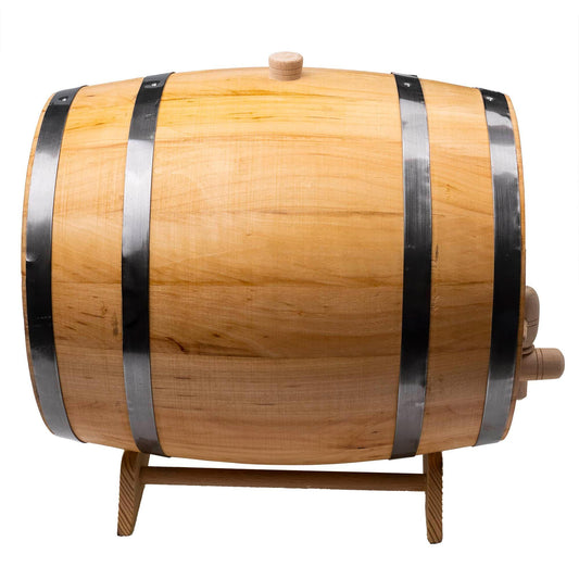 Butoi pentru decor, din lemn masiv de arin, capacitate 10L / EXT 7212 - 221.ro