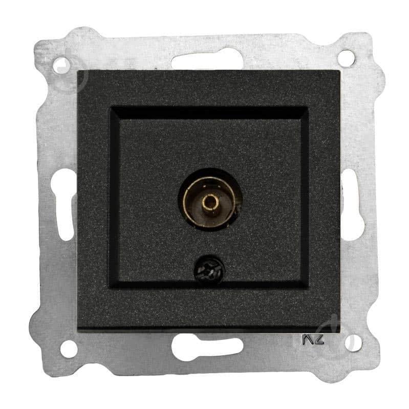 Priza TV incastrata, EXEN negru / 290-001403-257 - 221.ro