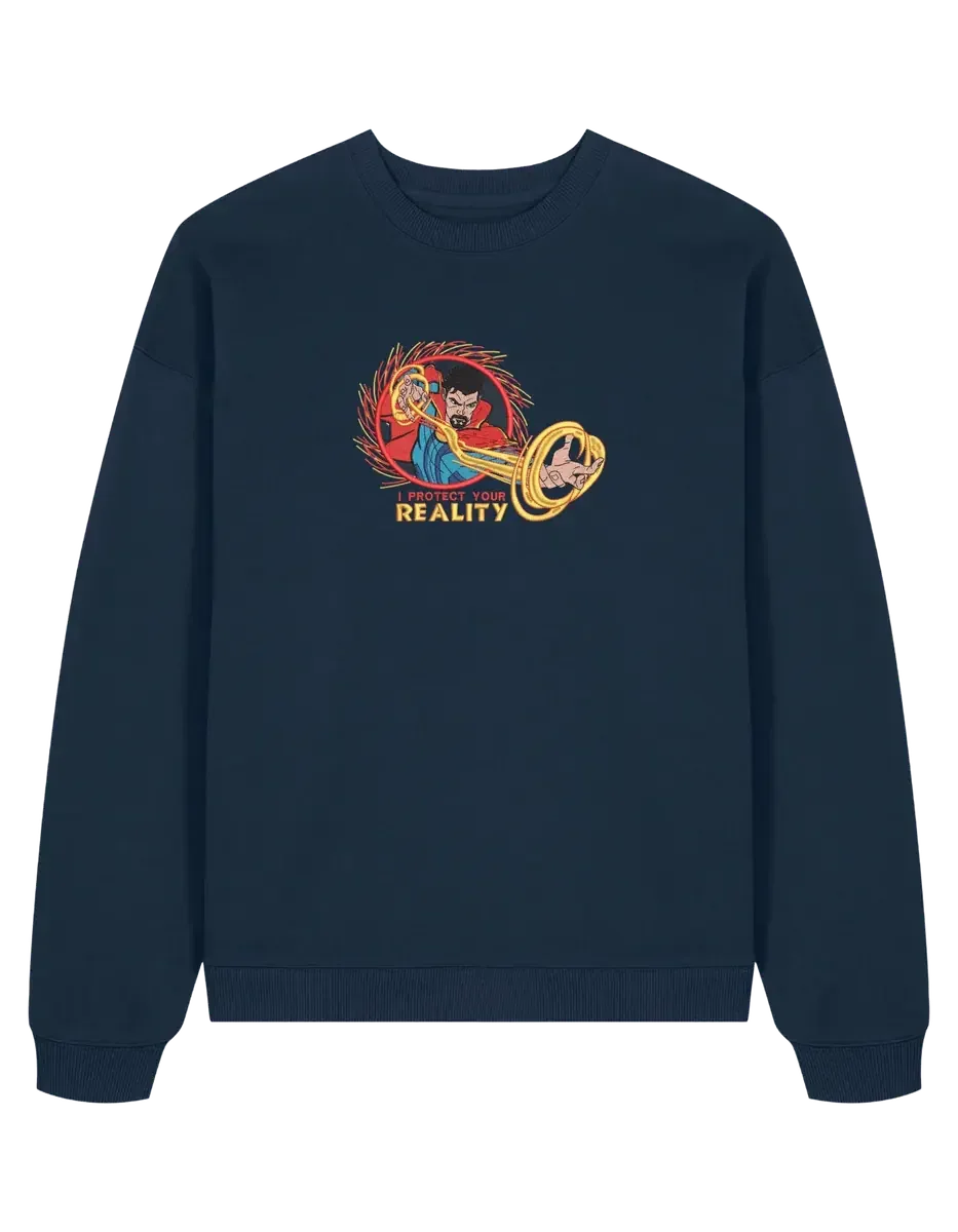 Strange sweatshirt