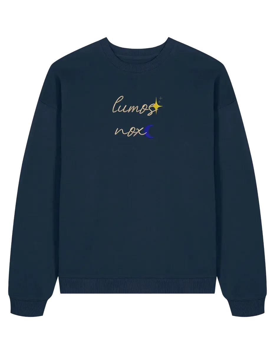 Lumos nox sweatshirt Harry Potter