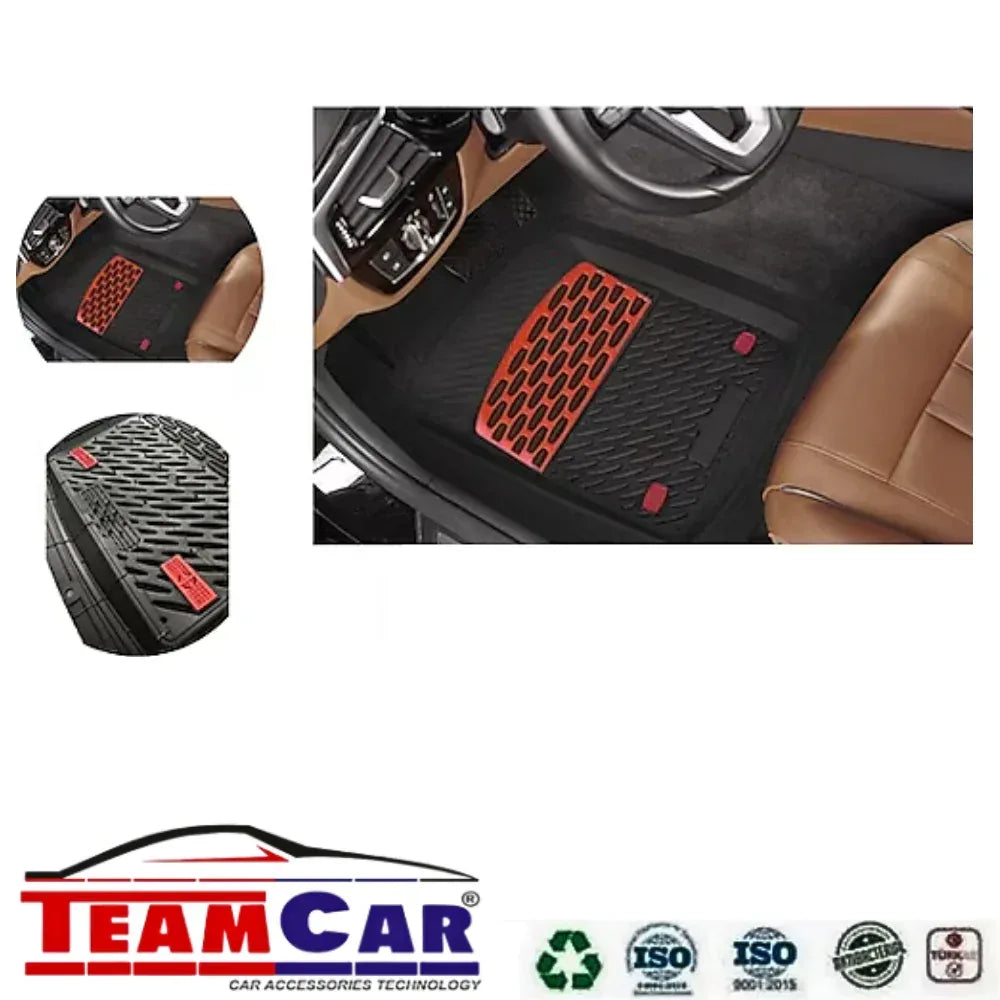 Covorase Auto TeamCar® Tip Tavita Compatibile Volkswagen Golf 8 Variant (2020–2025) Negru Intens - 221.ro