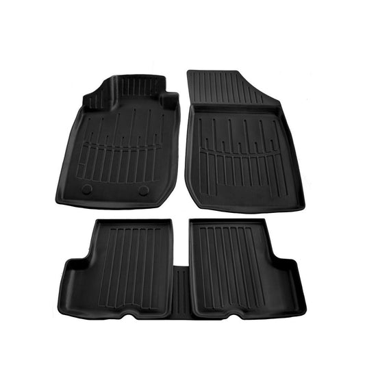 Set covorase auto cauciuc tip tavita pentru dacia logan i (2004-2012)